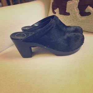 No. 6 Old School High Heel Clog sz 38